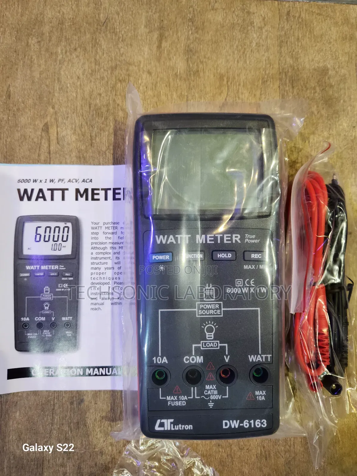 Lutron Dw - 6163 Watt Meter