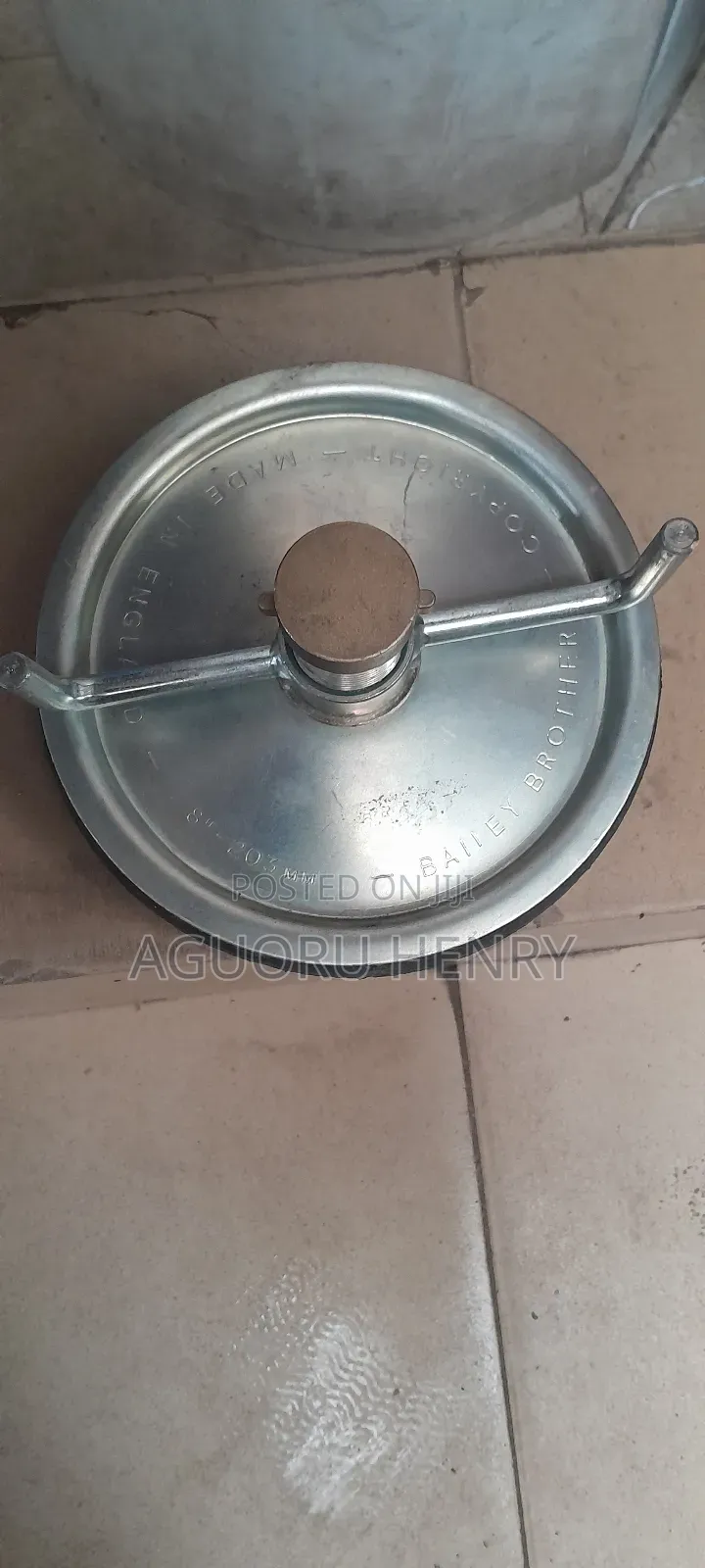 8" Steel Pipe Stopper,