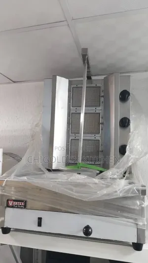 3 Burner Industrial Gas Shawarma Machine