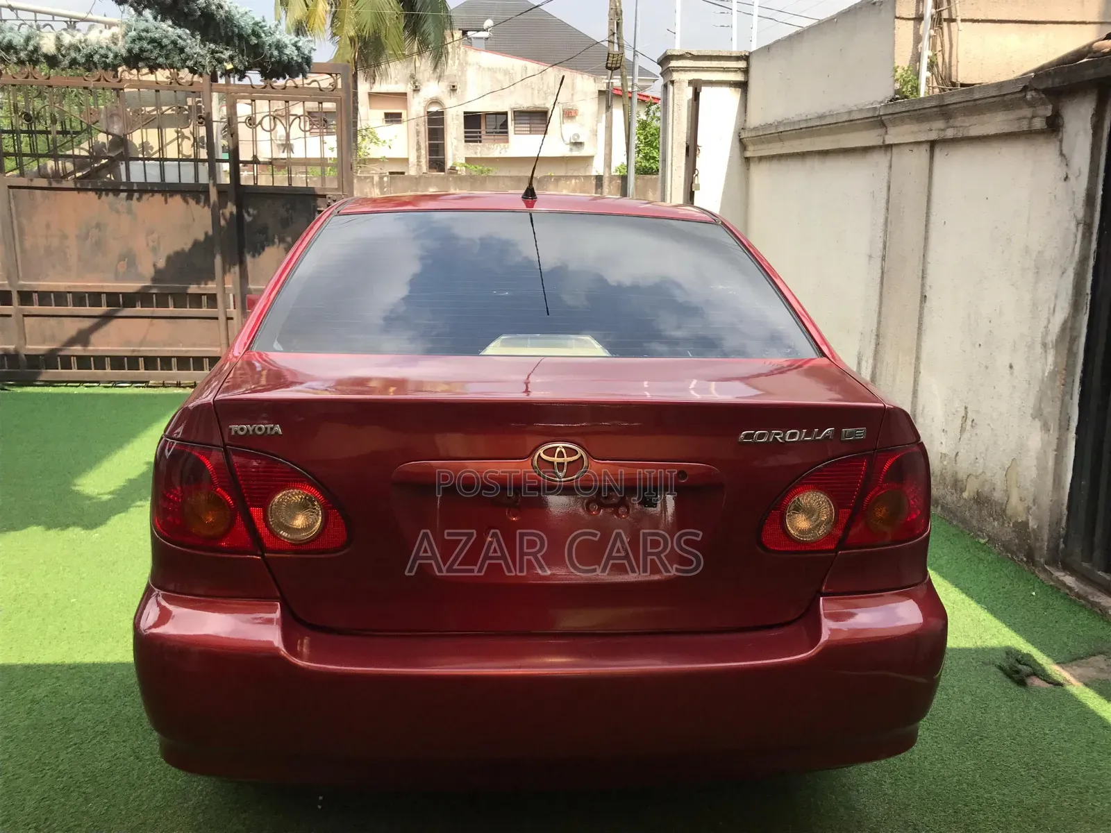 Toyota Corolla Sedan 2003 Red