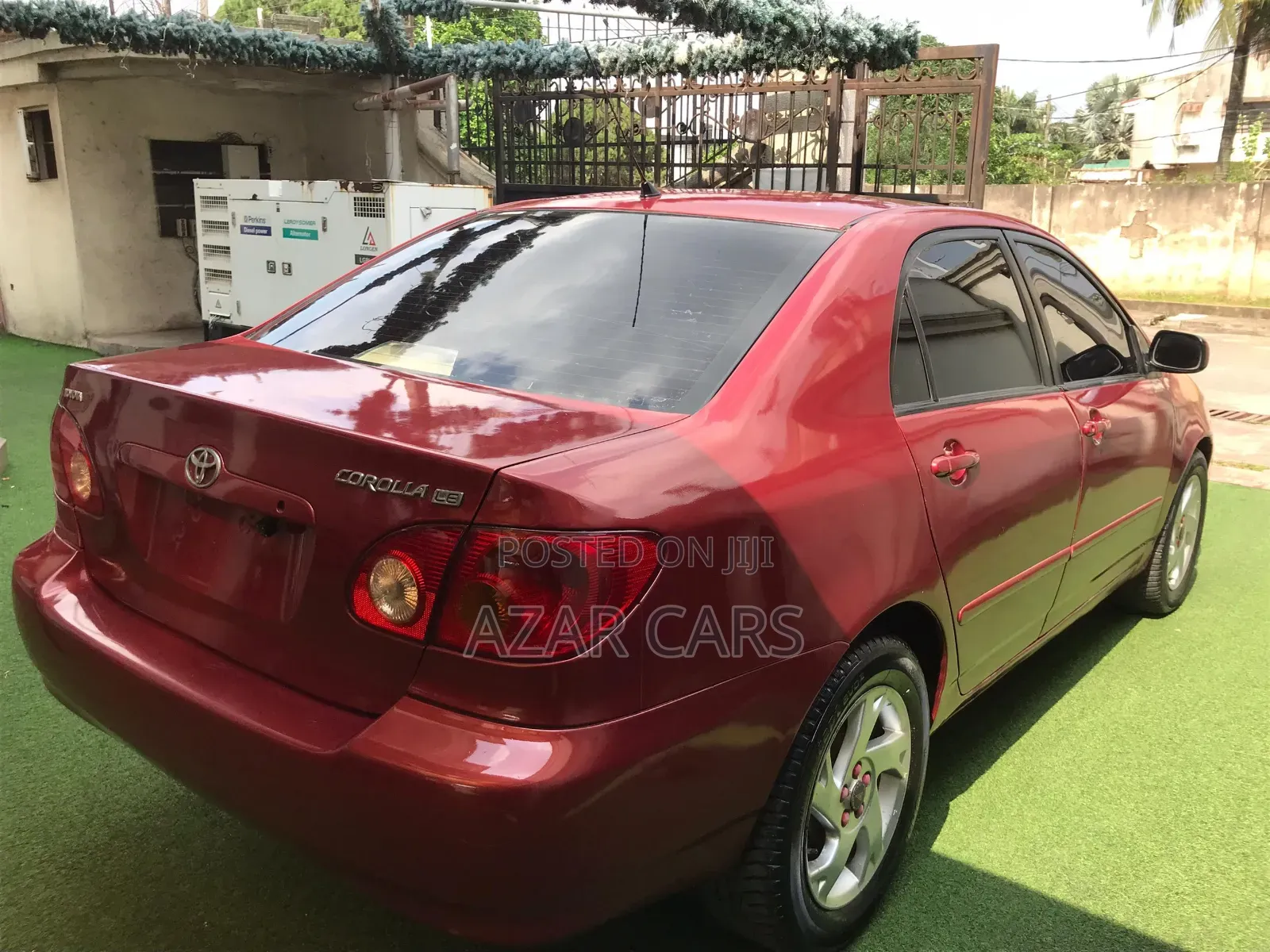 Toyota Corolla Sedan 2003 Red