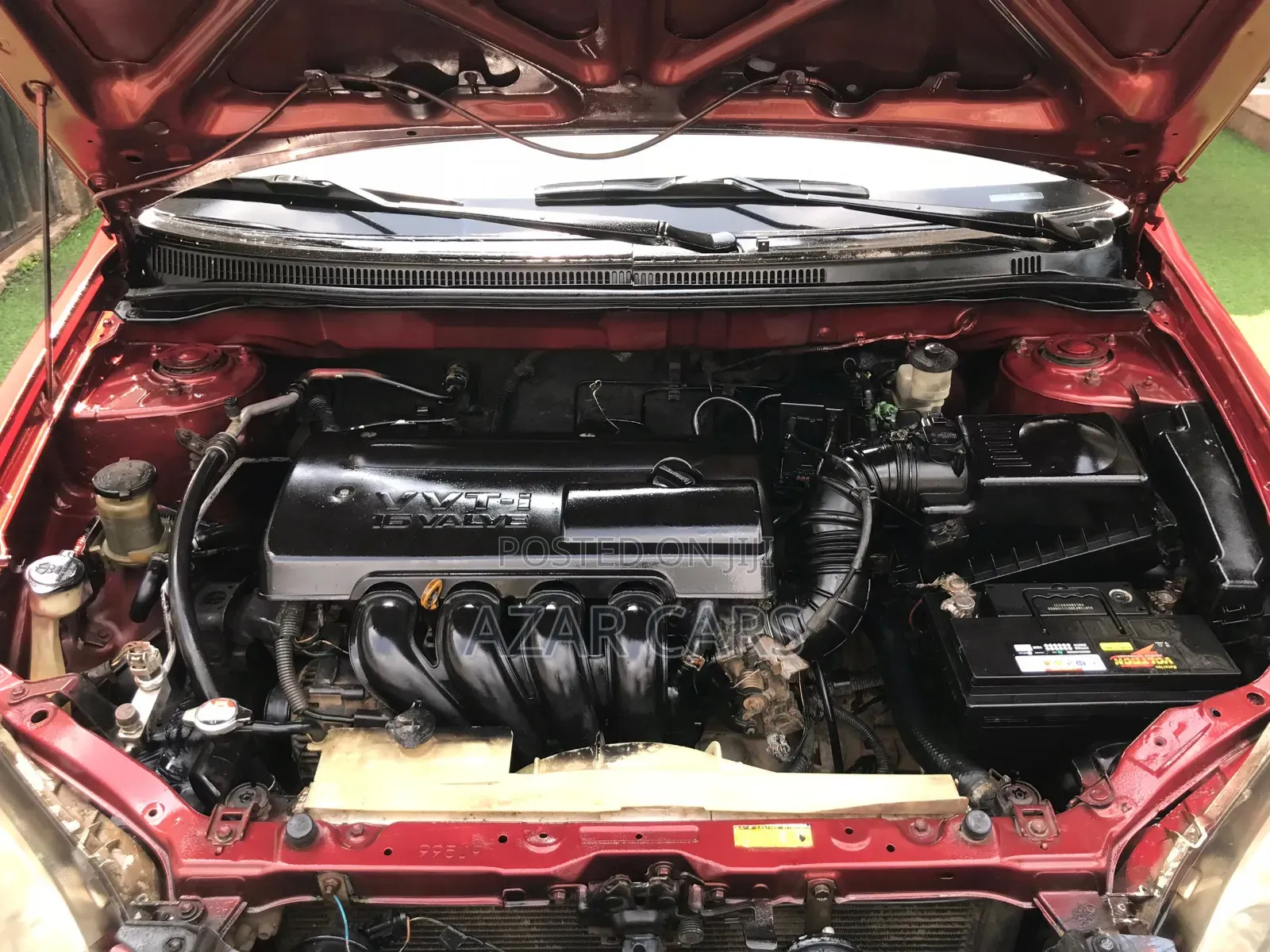 Toyota Corolla Sedan 2003 Red