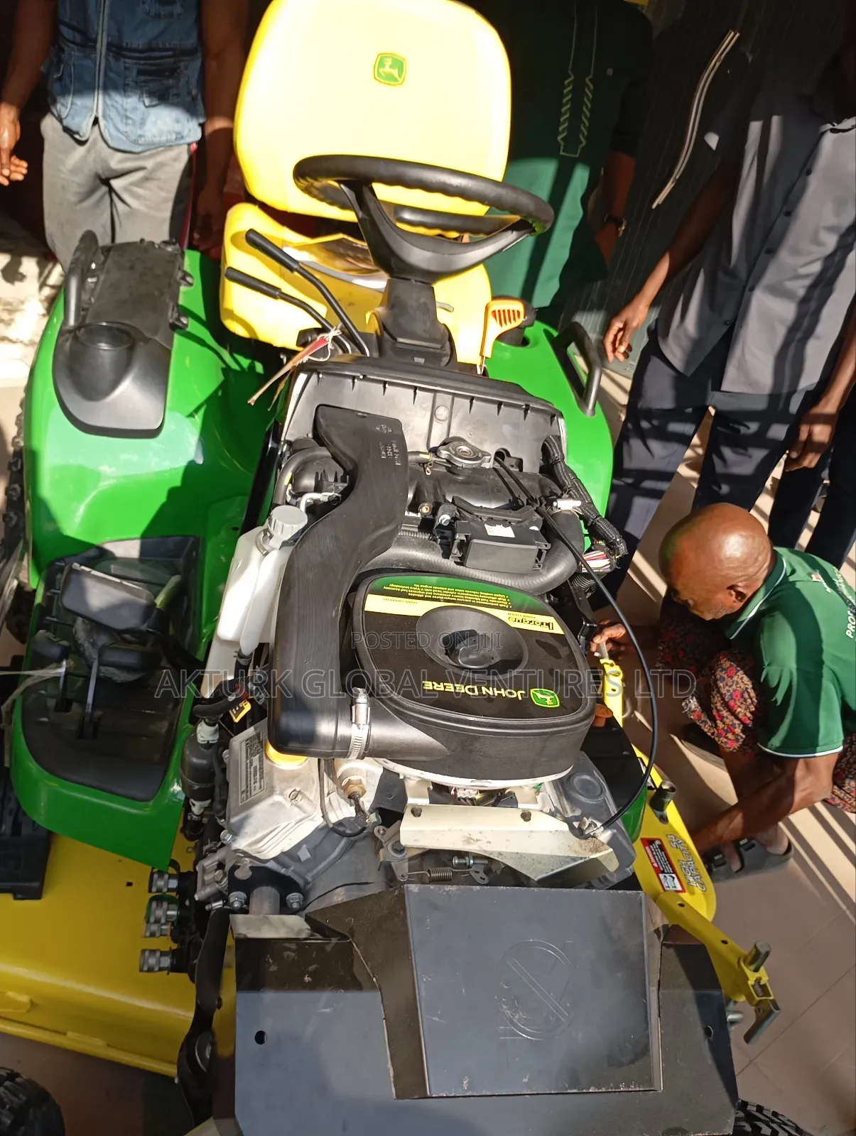 Driving Mower