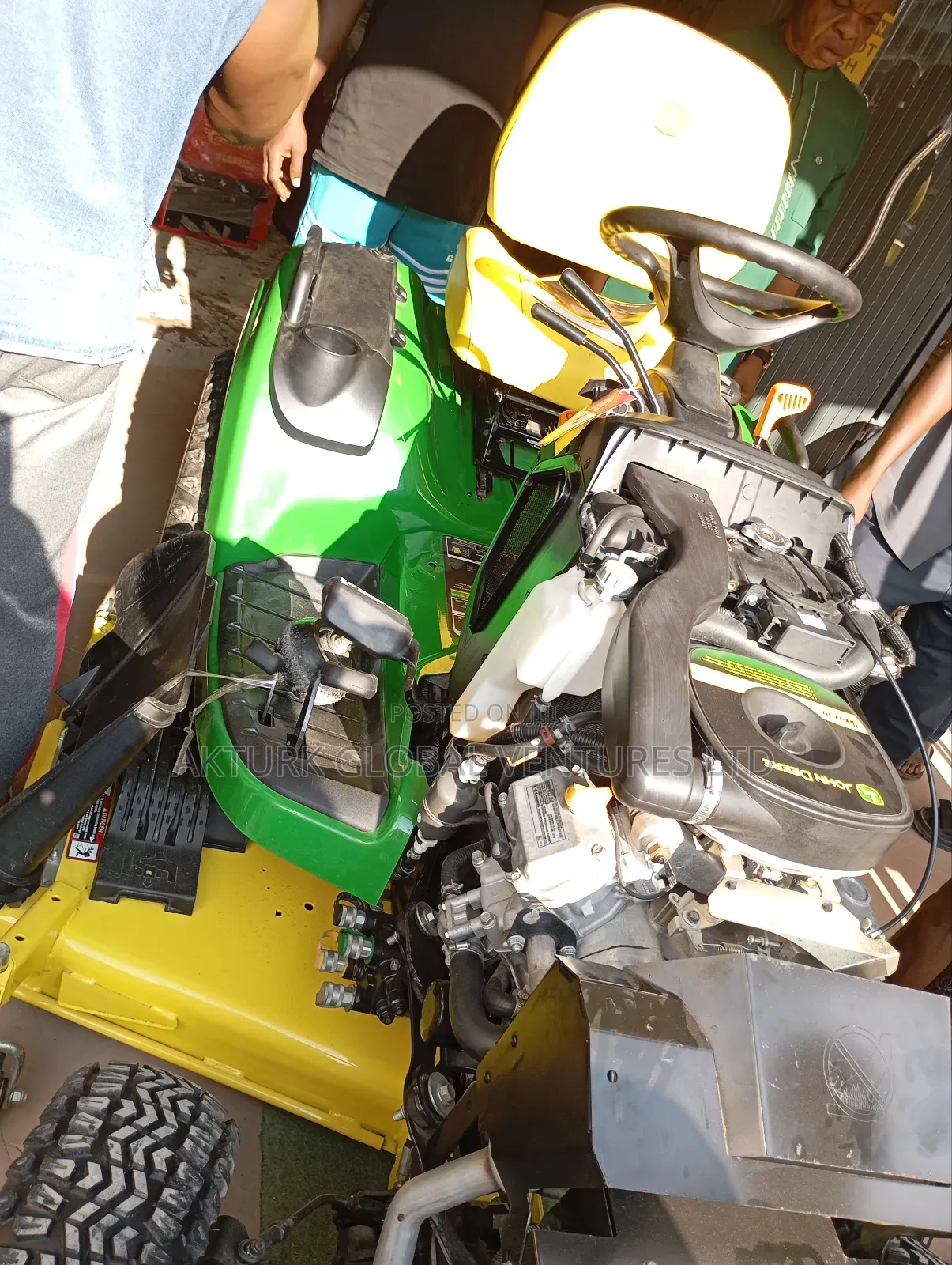 Driving Mower