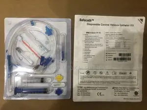 Surgical-Grade Central Catheter – Triple Lumen, 200mm