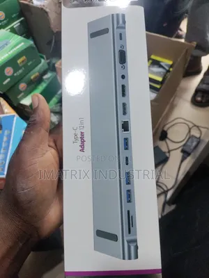 Photo - 12 in 1 Type C Docking Station Converter