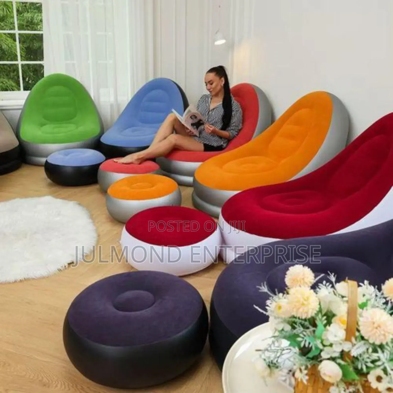 Multi Functional Inflatable Sofa Chair And Stool