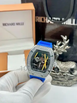 Photo - Richard Mille Wrist-Watch Quality Rubber Full Stone