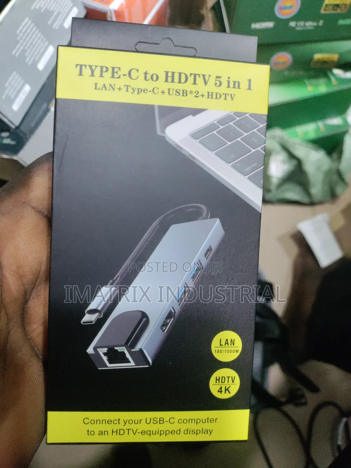 Type C 5 in 1 Converter With Hdmi