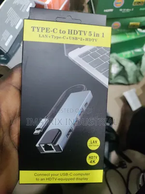 Photo - Type C 5 in 1 Converter With Hdmi