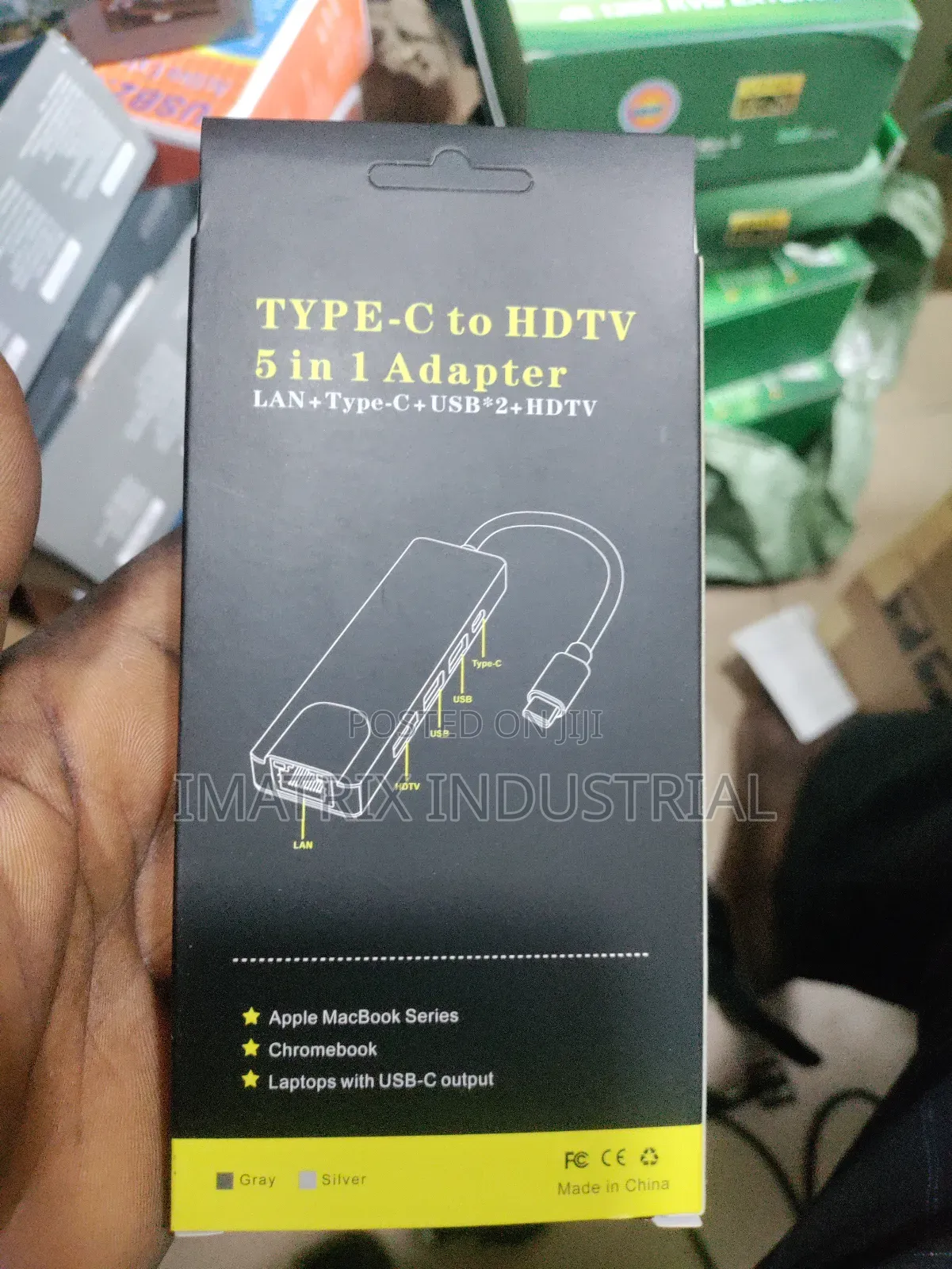 Type C 5 in 1 Converter With Hdmi