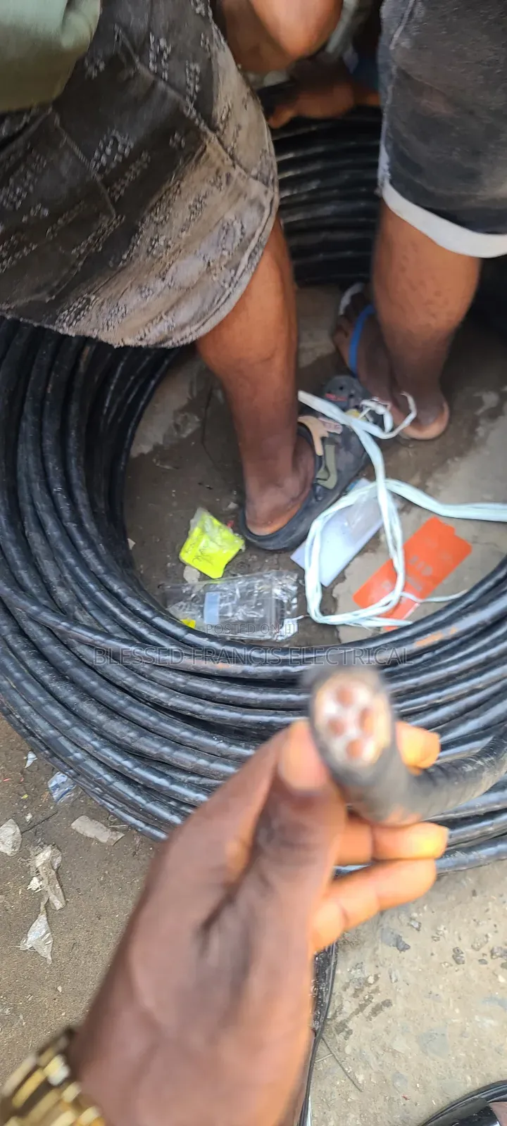 6mmx4core Amored Cable