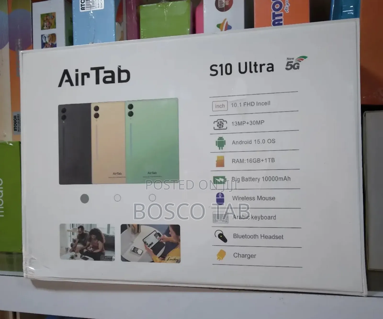 New AirTab S10 Ultra 1 TB Gray