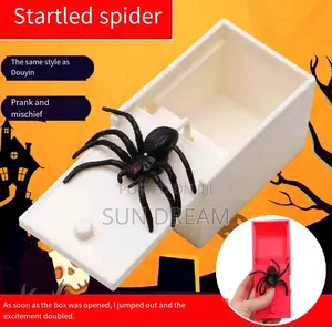 Spider Prank Box Scary Prank Toy Shocking Toy Snake