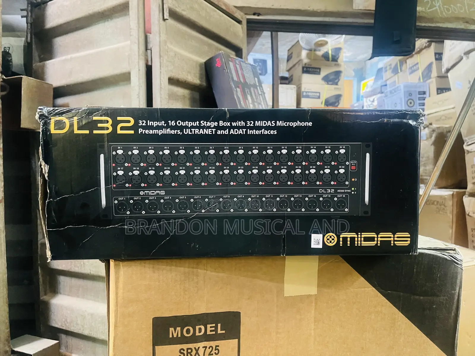 Midas Dl 32 Stage Box