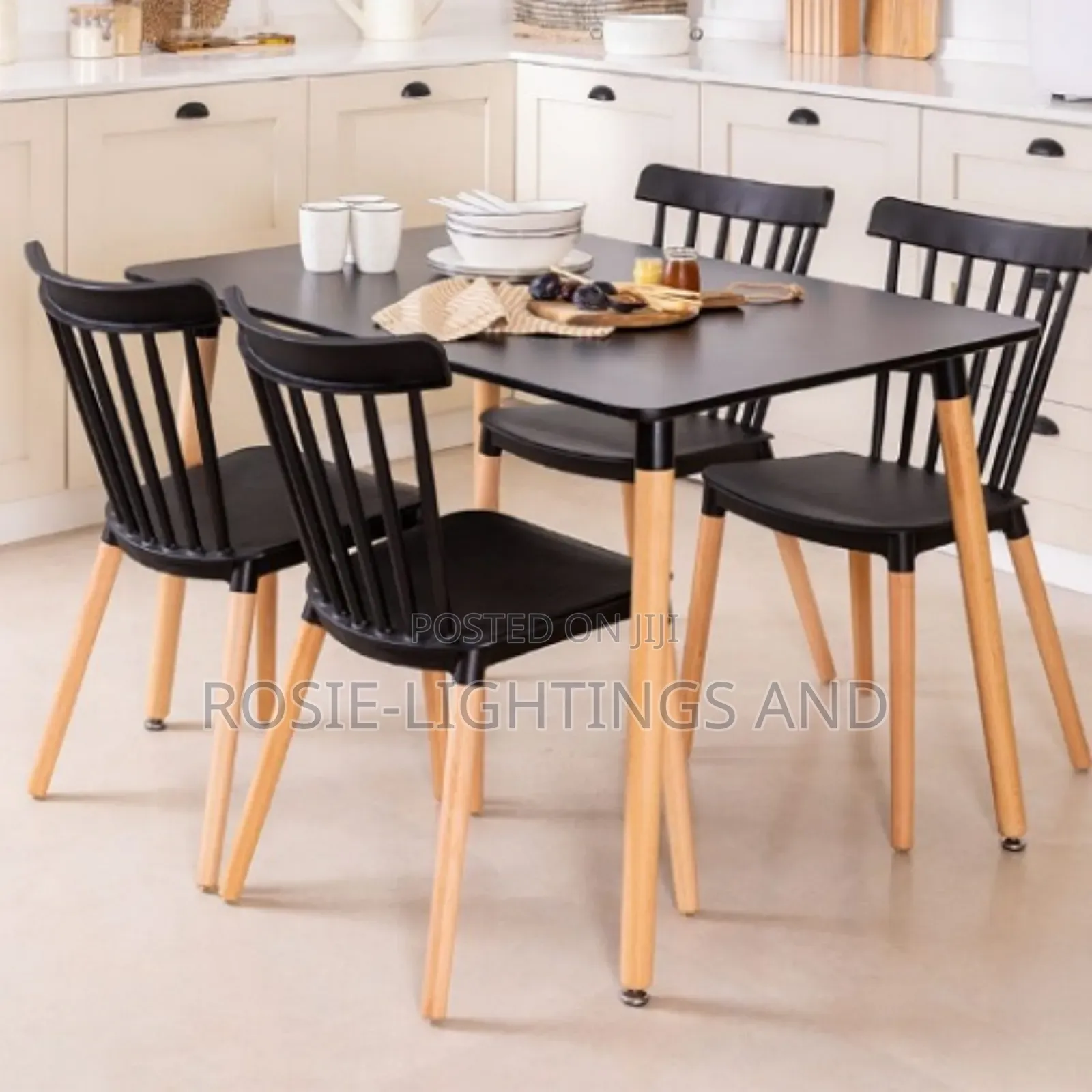 Rectangular Dinning Table With Quality Dinning Chairs