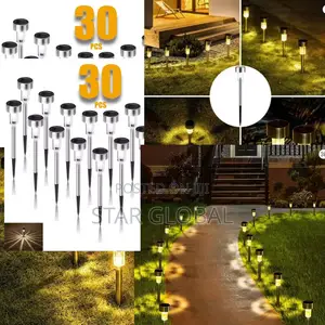Design Your Ideal Space With 60pcs Solar Garden Lawn Lights