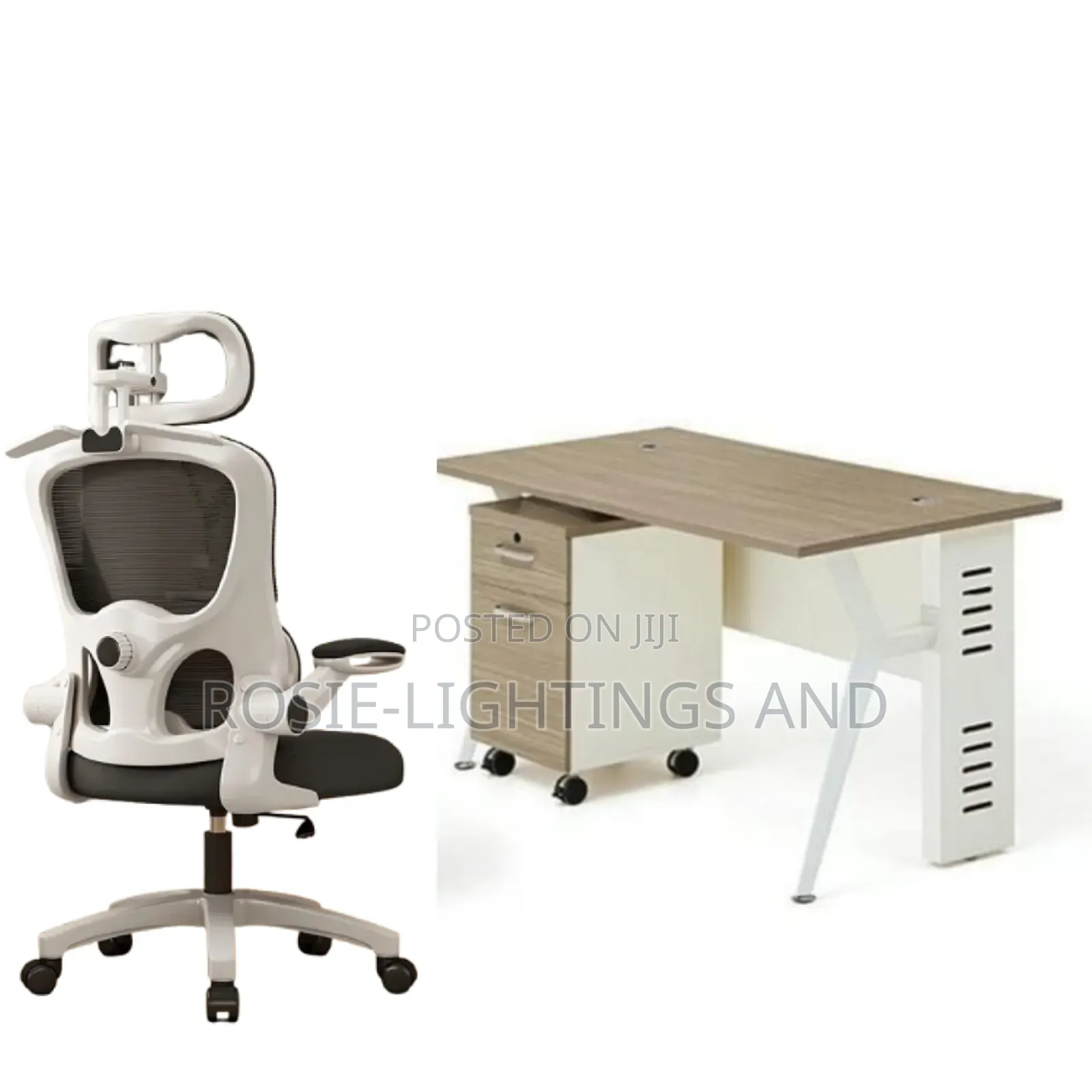 Set of Office Executive Table and Office Chair