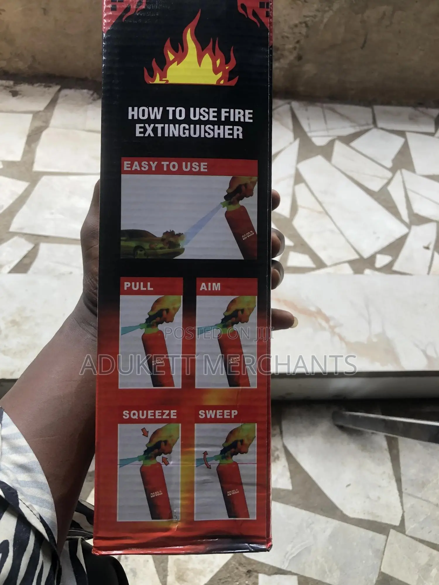2kg Fire Extinguisher Multipurpose