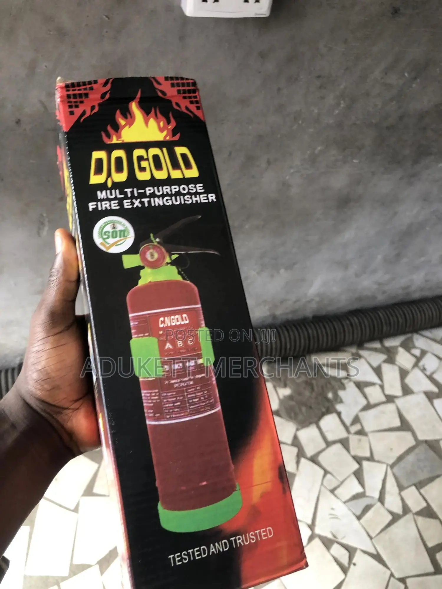 2kg Fire Extinguisher Multipurpose