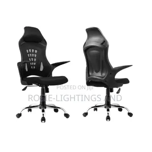 Moq Ergonomic Swivel Office Chair ( Full Black)