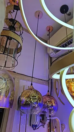 Simple Glass Single Dropping Chandelier