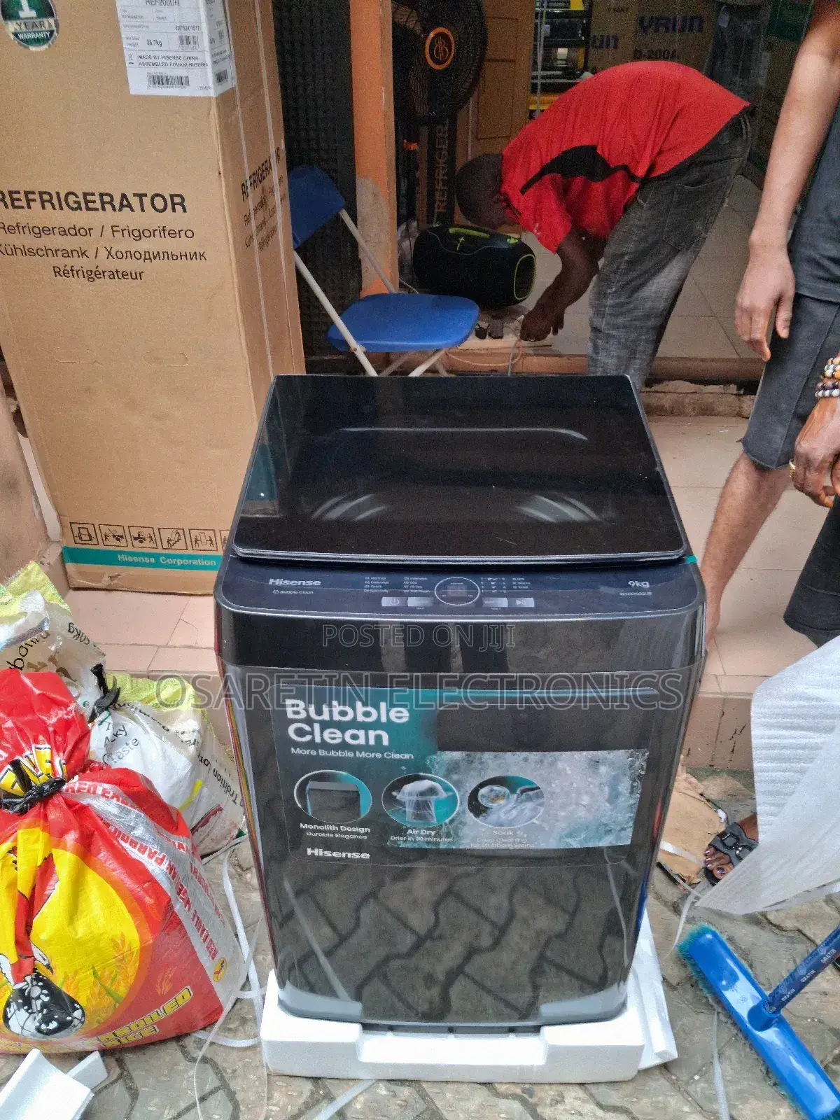 Hisense Washing Machine Automatic Top Loader 9kg