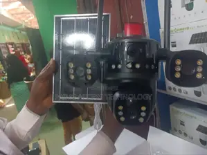 Solar 4 Eyes Views CCTV Camera With Alarm Security