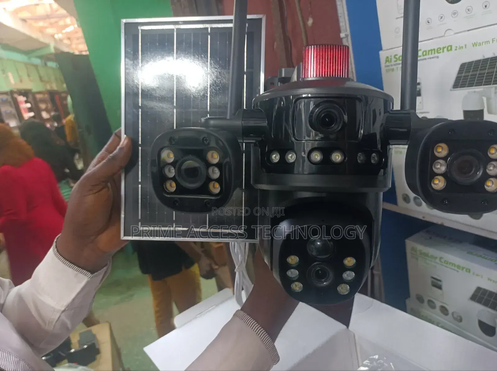 Quality Solar 4 Eyes Views CCTV Camera