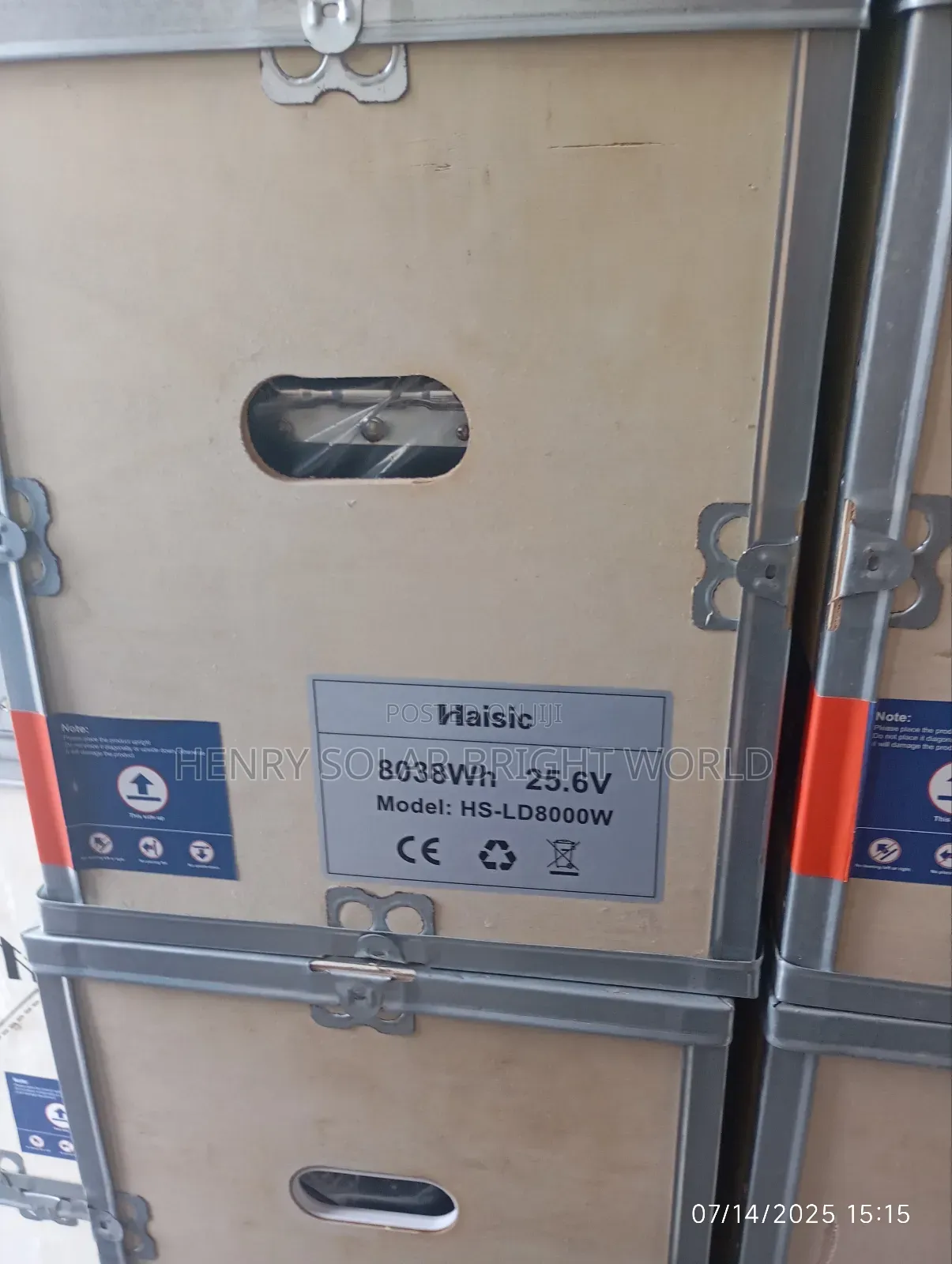 Haisic Lithium Battery 8kwh 24v