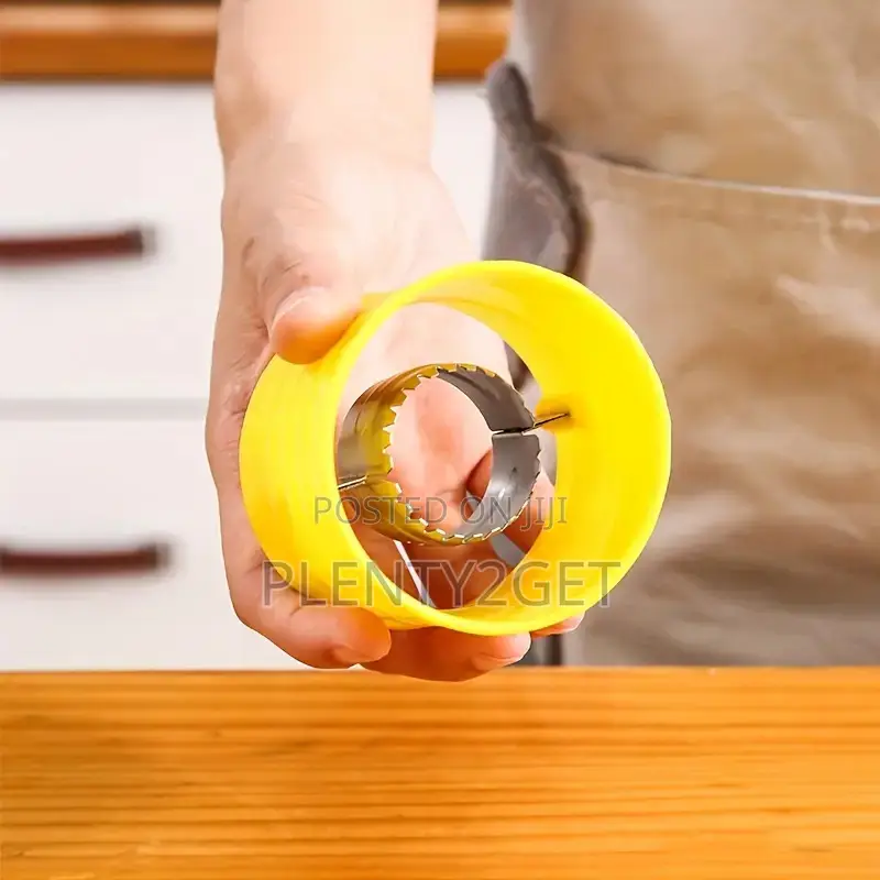 1-Pack Multi-Functional Corn Peeler Cob Cutter - Stainless