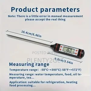1pc Digital Meat Thermometer for Cooking Baking