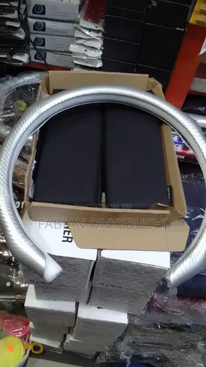 Silver Steering Cover
