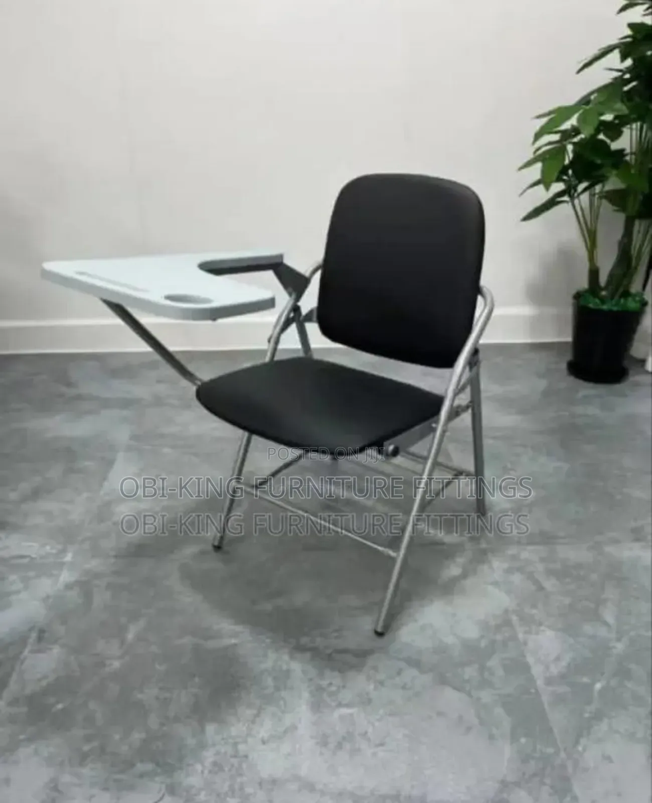 Chair With Writing Pad