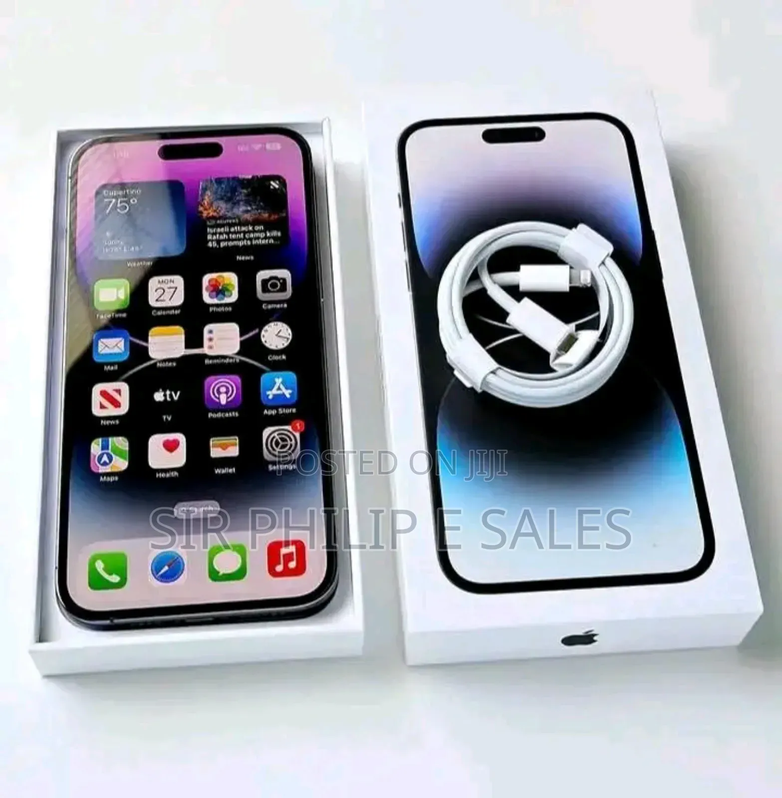 New Apple iPhone 14 Pro Max 128 GB Black