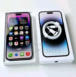New Apple iPhone 14 Pro Max 128 GB Black
