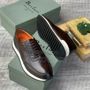 Original Berluti Casual Leather Sneakers