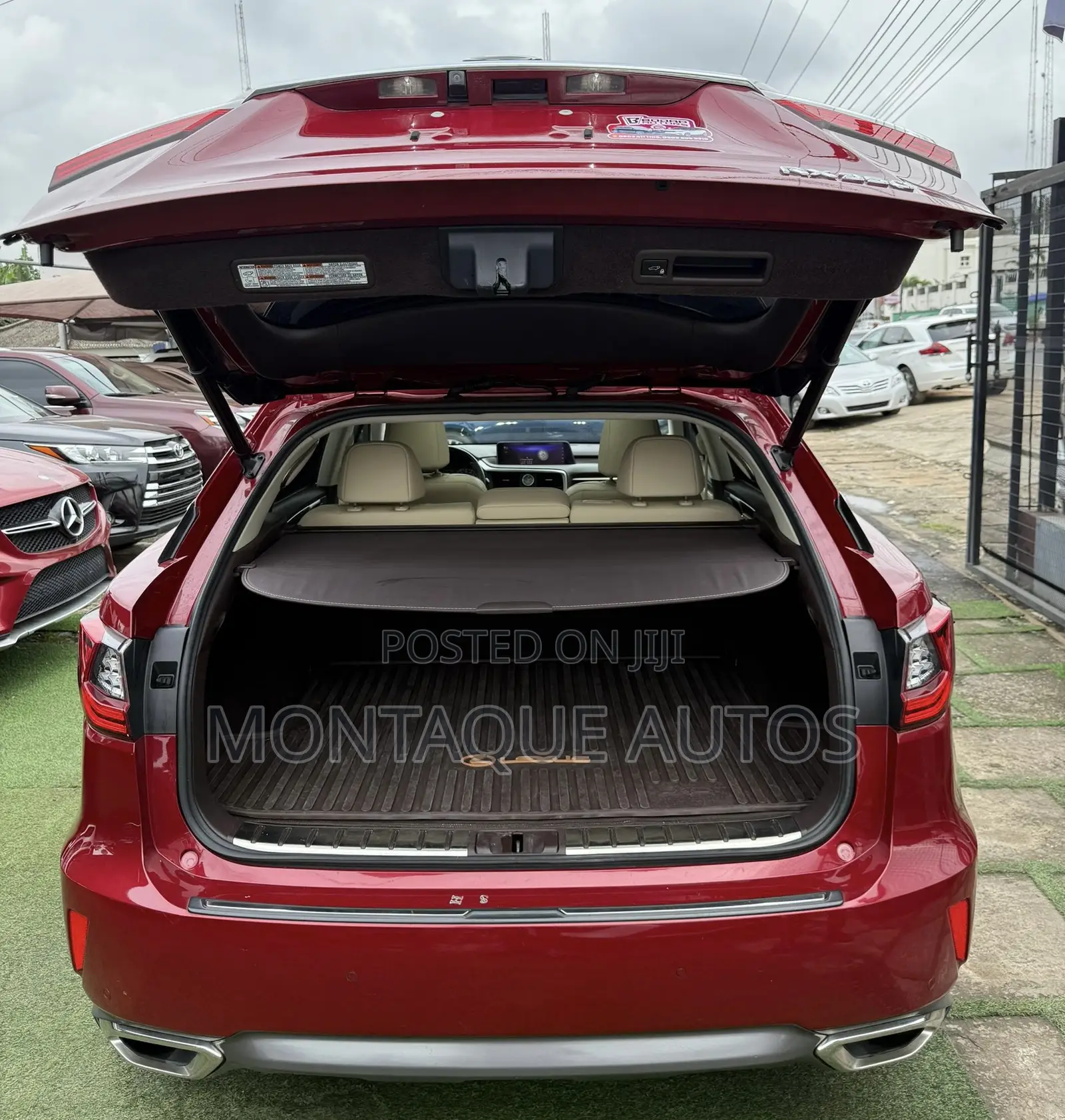 Lexus RX 350 2016 Burgundy