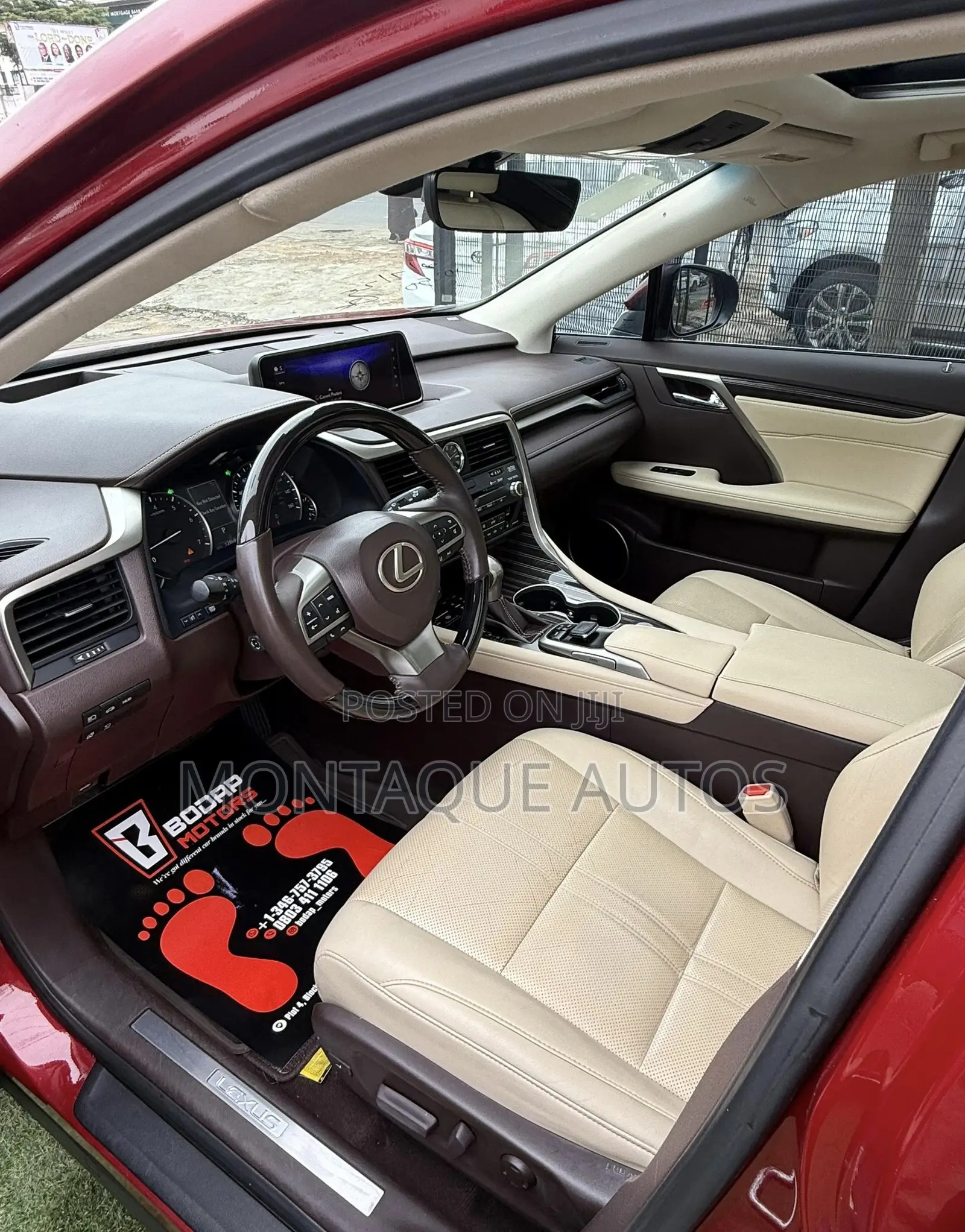 Lexus RX 350 2016 Burgundy