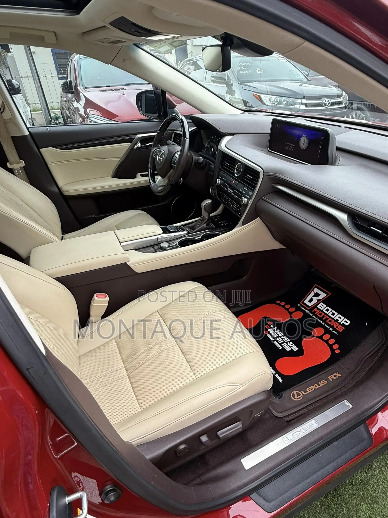 Lexus RX 350 2016 Burgundy
