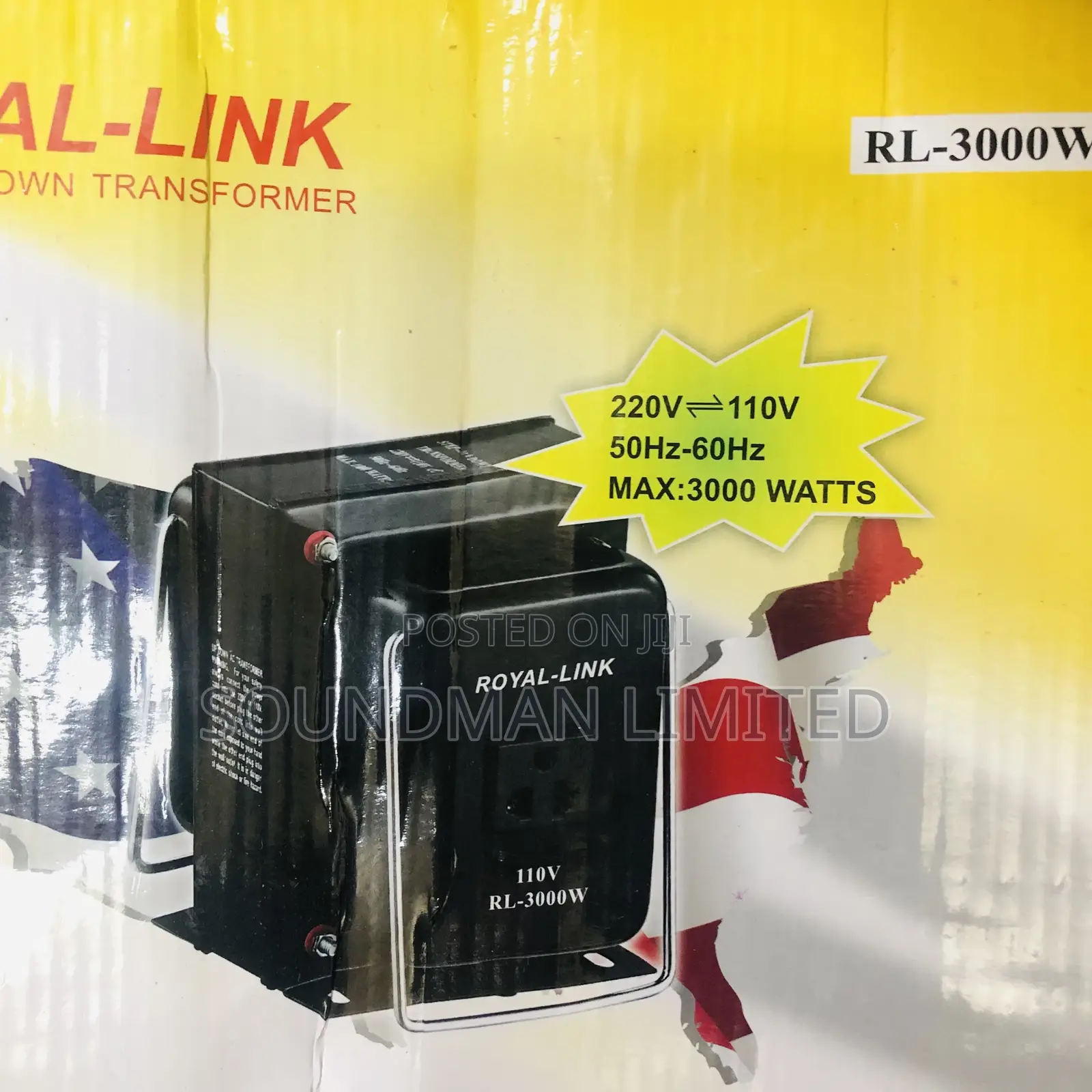 3000w Step Down/Up Transformer