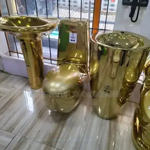 Wc With Standing Basin Gold