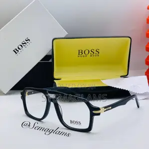 Photo - Boss Square Glasses, Pc Polycarbonate With Eyeglass