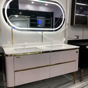 Double Luxury Cabinet With Sensor Mirror