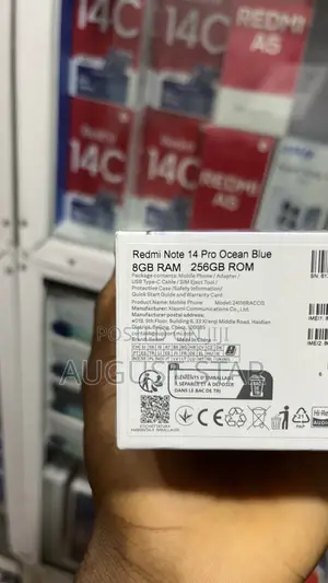 New Xiaomi Redmi Note 14 Pro 256 GB Blue