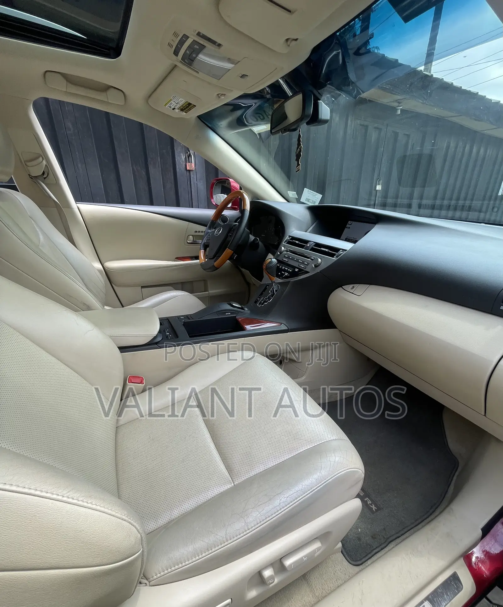Lexus RX 2012 Red