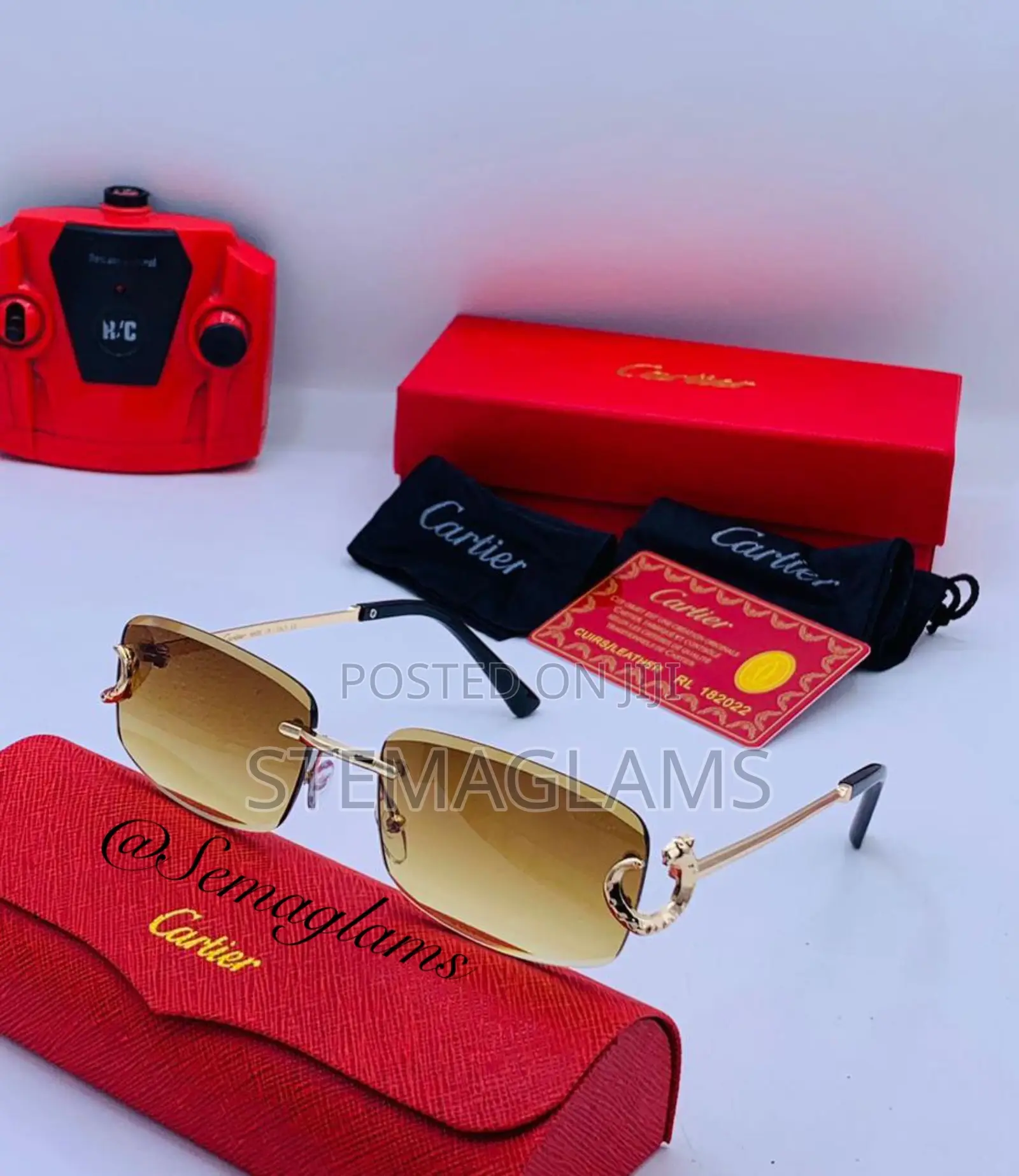 Cartier Rimless Glasses Suitable for Daily Usr