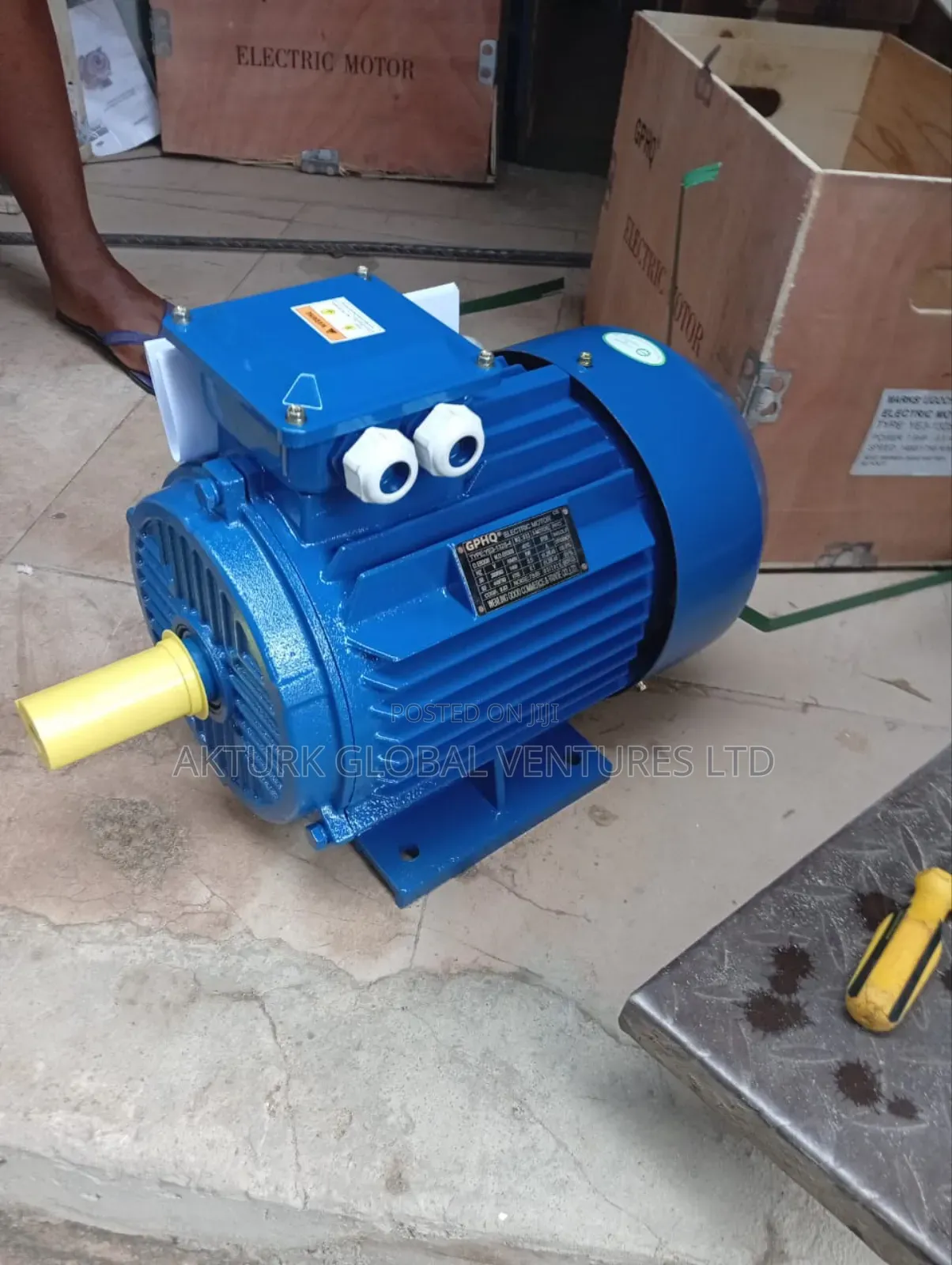 5.5kw Electric Motor 3 Phase Foot Mount Normal Speed