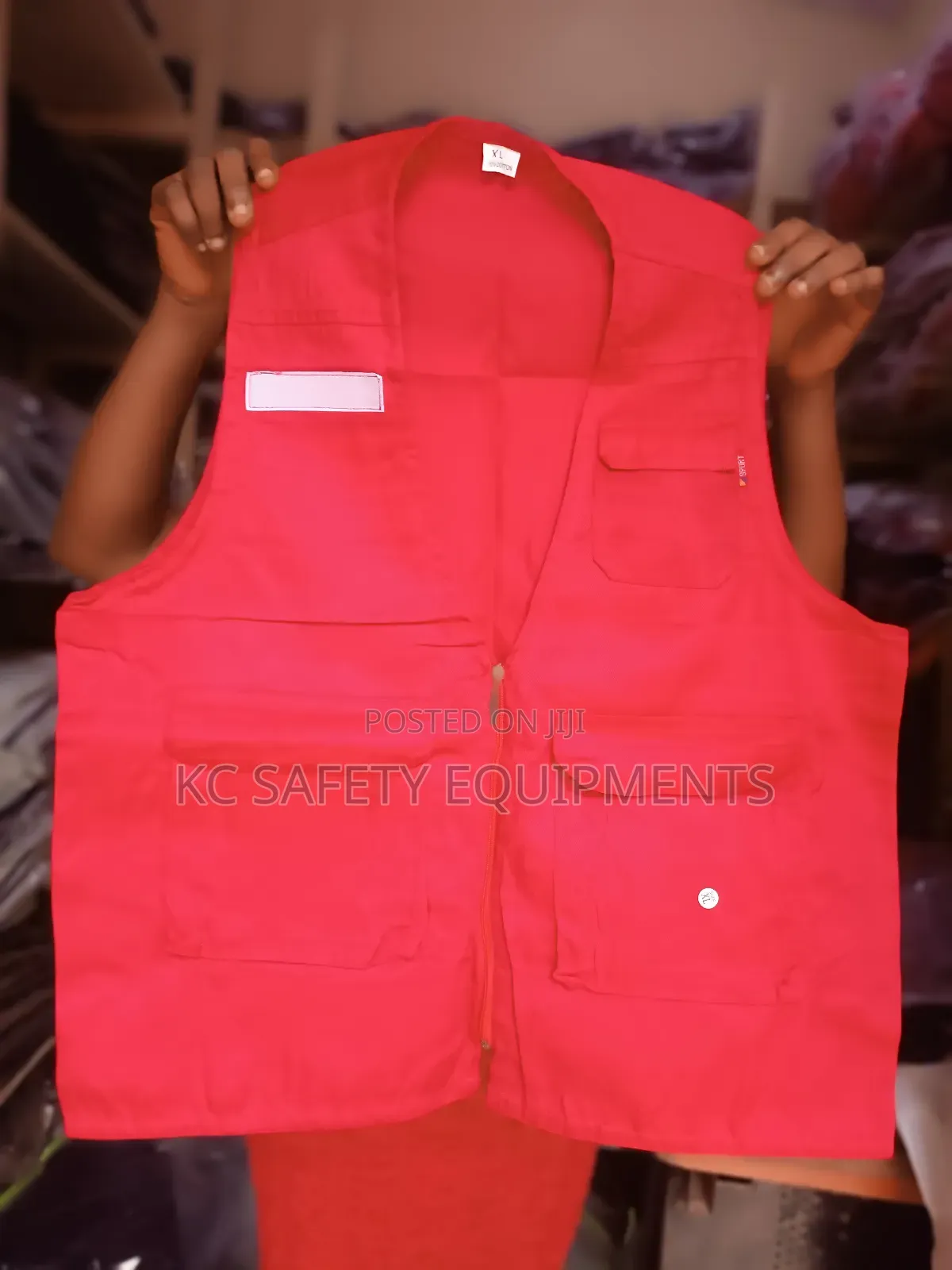 Red Camera Man Jacket