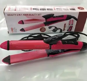 2 In 1 Hair Straightener And Curling